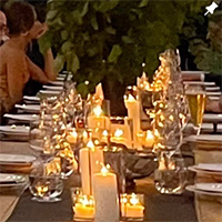 Wander The Resort tablescape